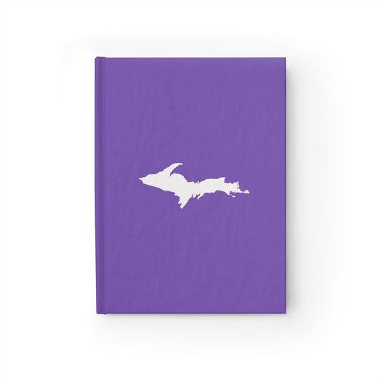 Michigan Upper Peninsula Blank Sketchbook (w/ UP Outline) | Lake Iris