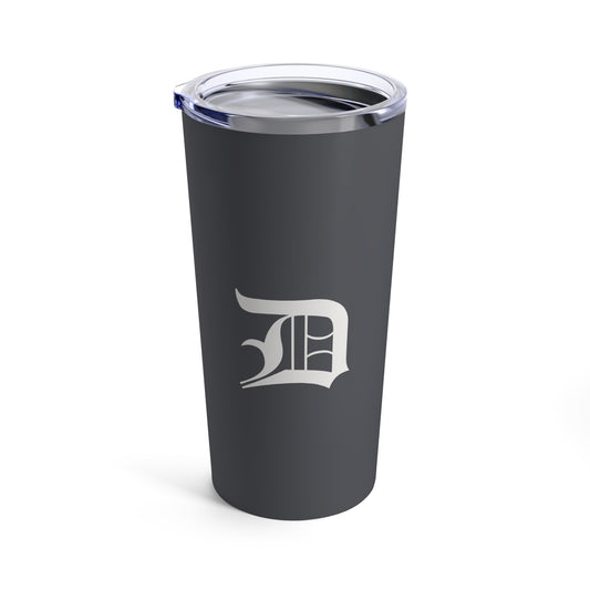 Detroit 'Old English D' Tumbler | B-24 Grey - 20oz