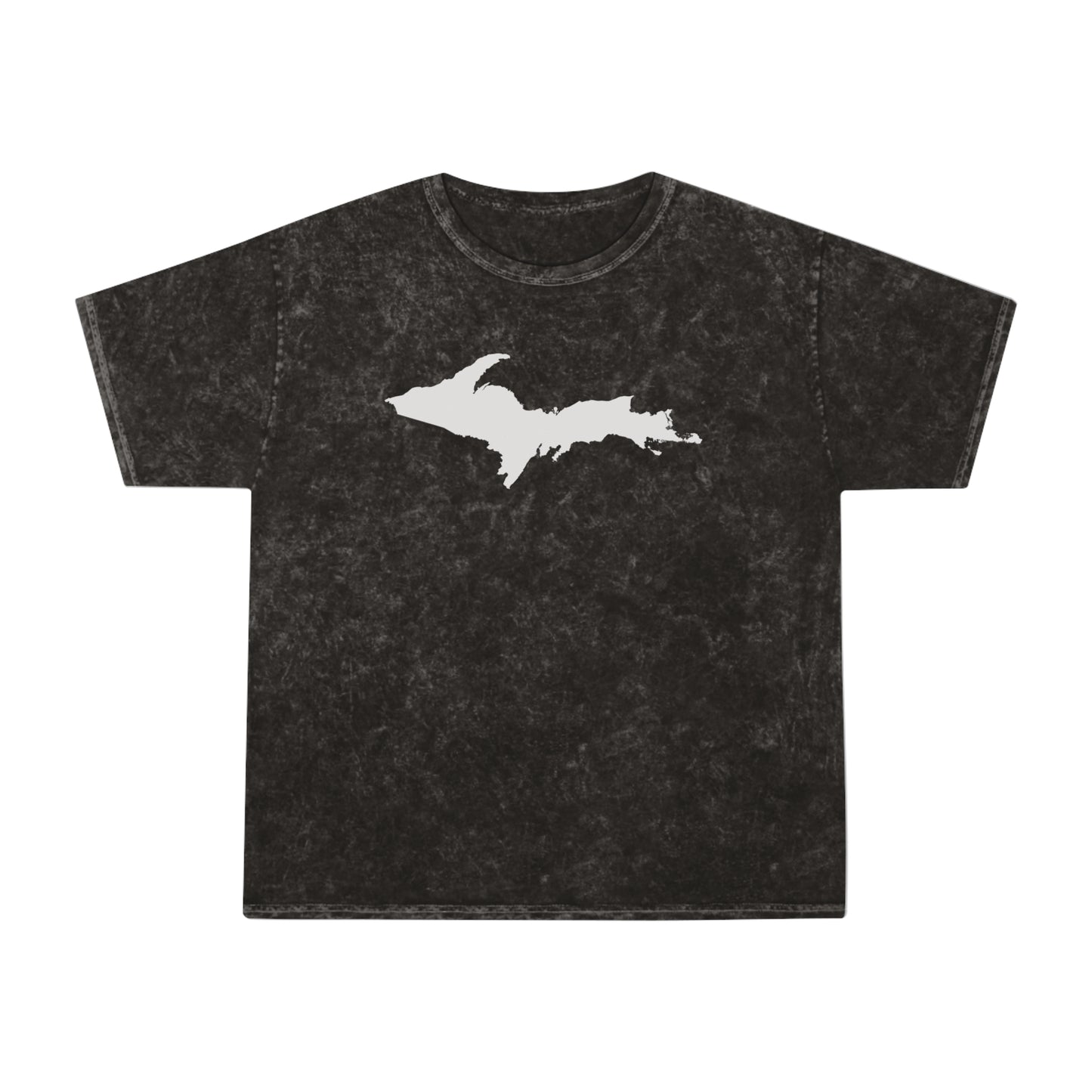 Michigan Upper Peninsula T-Shirt (w/ UP Outline) | Unisex Mineral Wash