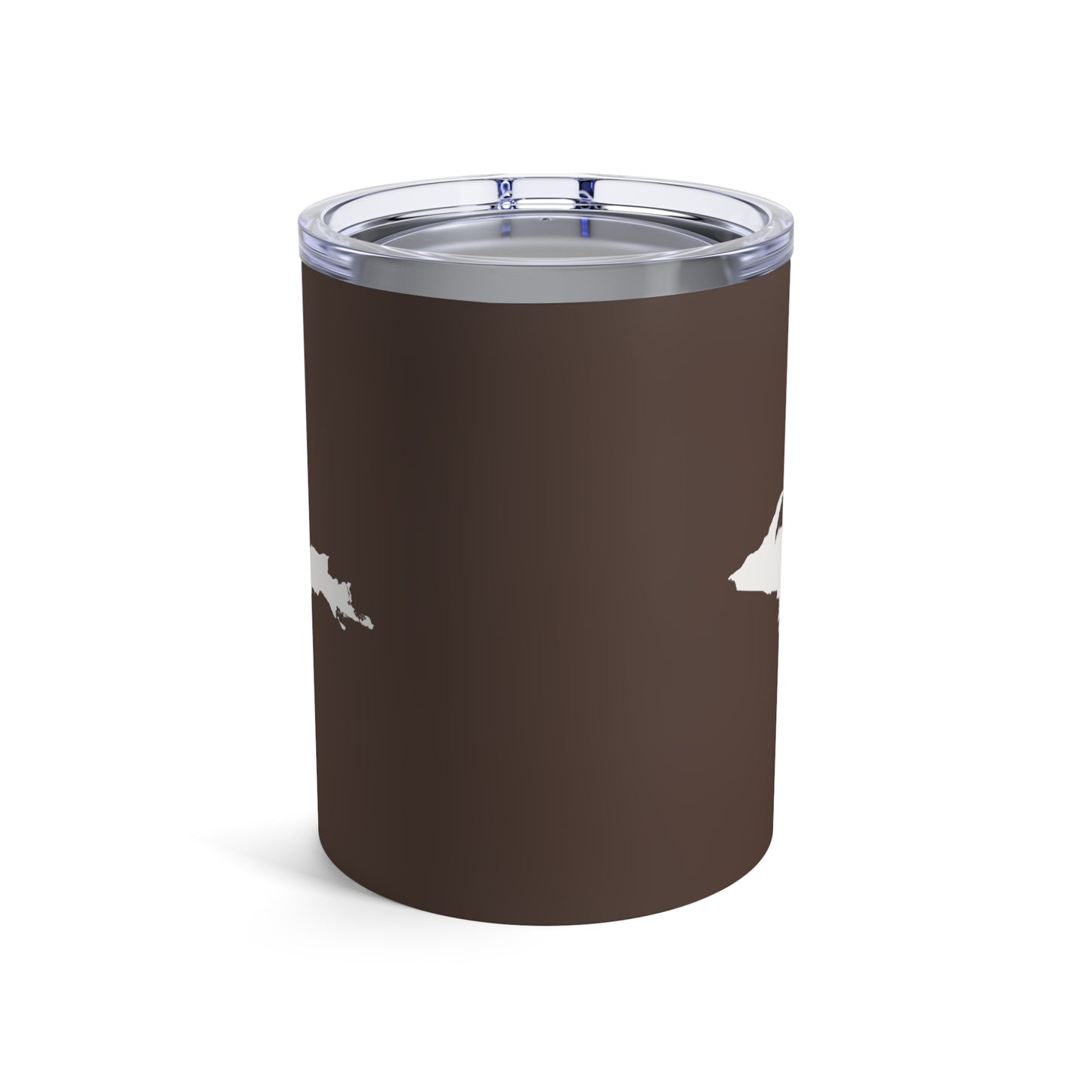 Michigan Upper Peninsula Tumbler (w/ UP Outline) | Hickory Color - 10oz