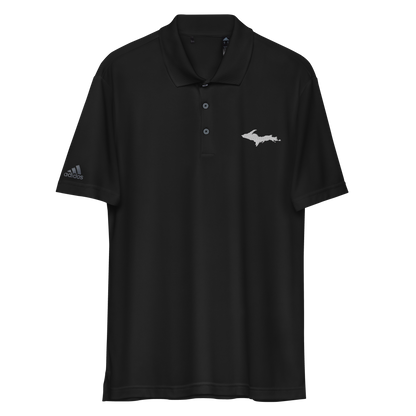 Michigan Upper Peninsula Athletic Polo Shirt (w/ UP Outline) | Unisex by adidas