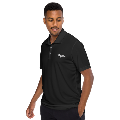 Michigan Upper Peninsula Athletic Polo Shirt (w/ UP Outline) | Unisex by adidas