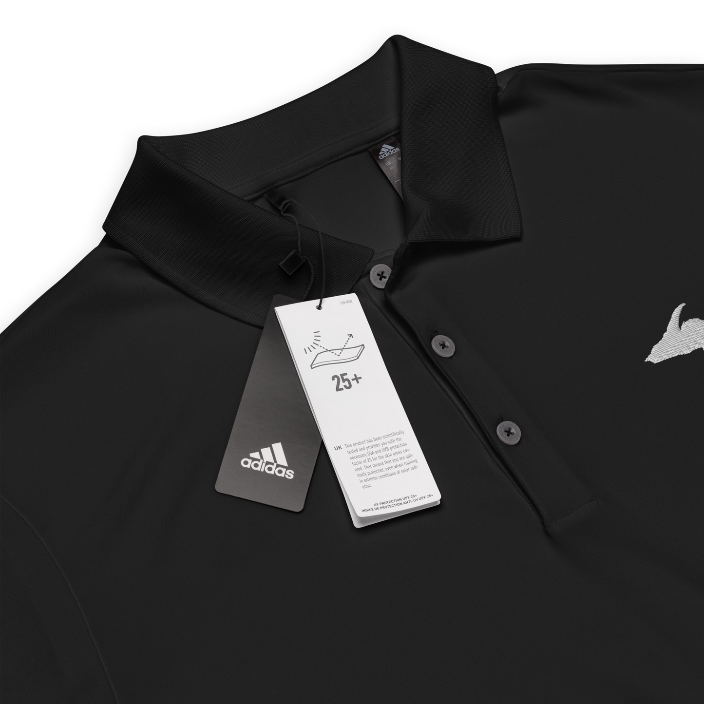 Michigan Upper Peninsula Athletic Polo Shirt (w/ UP Outline) | Unisex by adidas