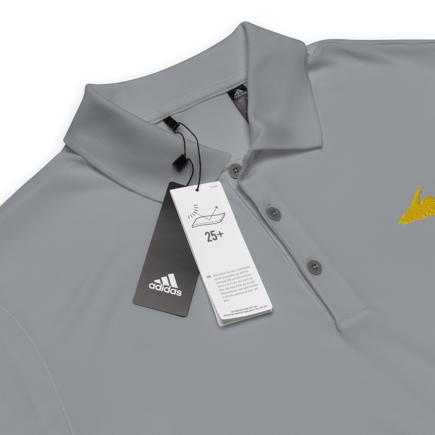 Michigan Upper Peninsula Athletic Polo (w/ Gold UP Outline) | Unisex by adidas