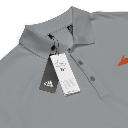 Michigan Upper Peninsula Athletic Polo (w/ Orange UP Outline) | Unisex by adidas