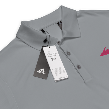 Michigan Upper Peninsula Athletic Polo (w/ Pink UP Outline) | Unisex by adidas