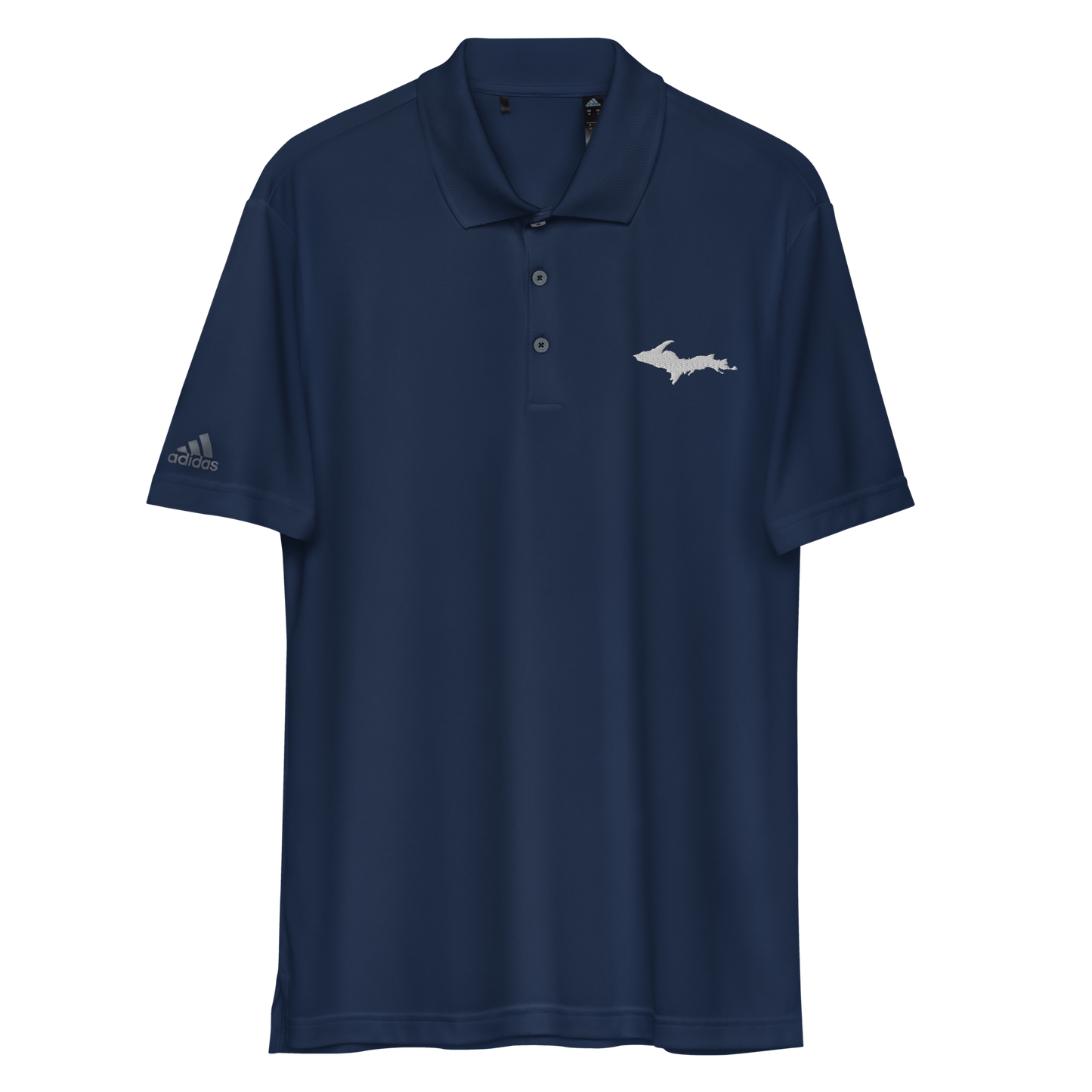 Michigan Upper Peninsula Athletic Polo Shirt (w/ UP Outline) | Unisex by adidas