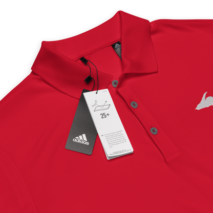 Michigan Upper Peninsula Athletic Polo Shirt (w/ UP Outline) | Unisex by adidas