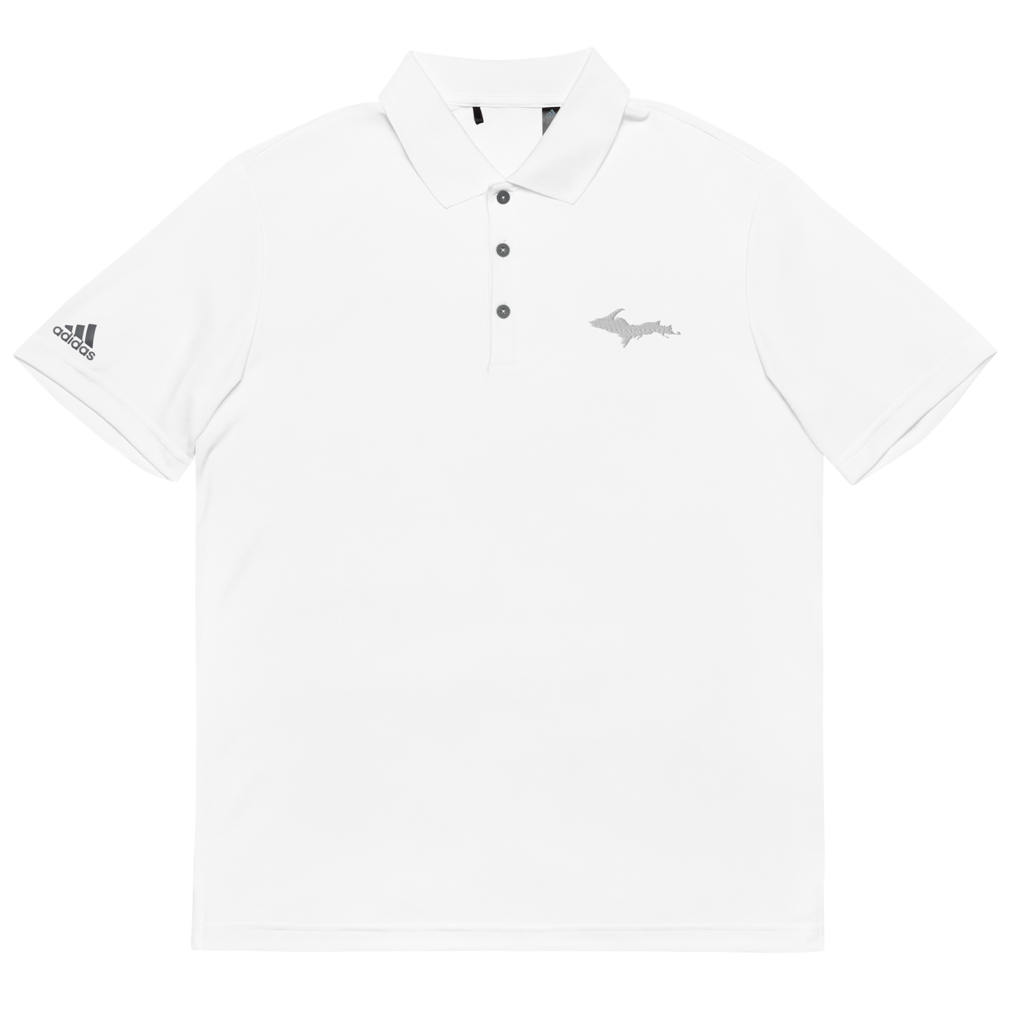 Michigan Upper Peninsula Athletic Polo Shirt (w/ UP Outline) | Unisex by adidas