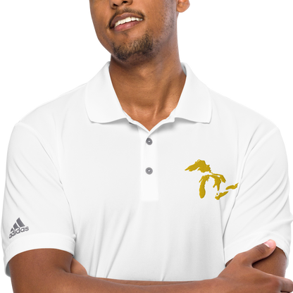 Great Lakes Unisex Athletic Polo (Gold) | by adidas™