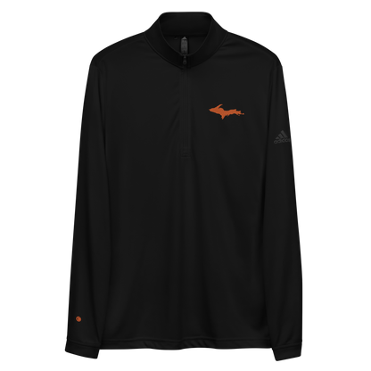 Michigan Upper Peninsula Athletic Quarter-Zip (Orange) | by adidas™