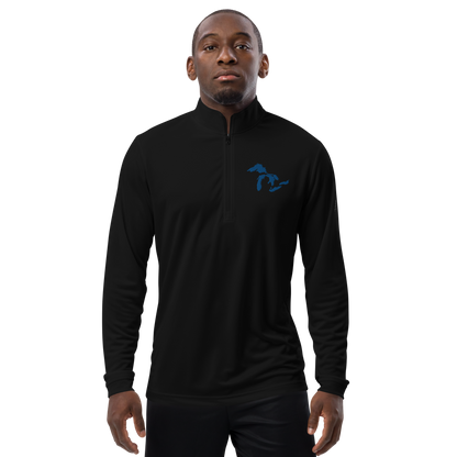 Great Lakes Athletic Quarter-Zip (Royal Blue) | by adidas™