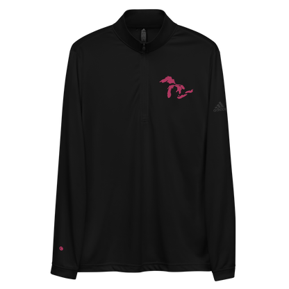 Great Lakes Athletic Quarter-Zip (Pink) | by adidas™