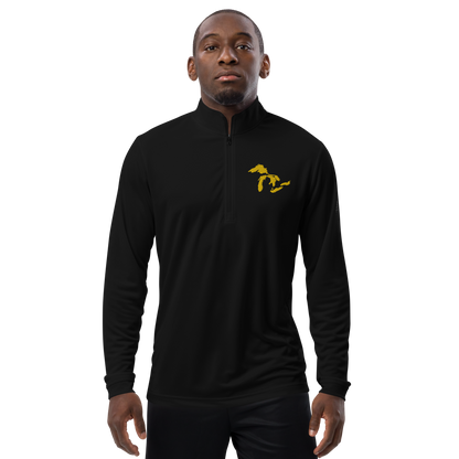 Great Lakes Athletic Quarter-Zip (Gold) | by adidas™