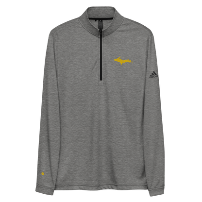 Michigan Upper Peninsula Athletic Quarter-Zip (Gold) | by adidas™