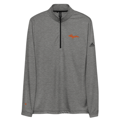 Michigan Upper Peninsula Athletic Quarter-Zip (Orange) | by adidas™