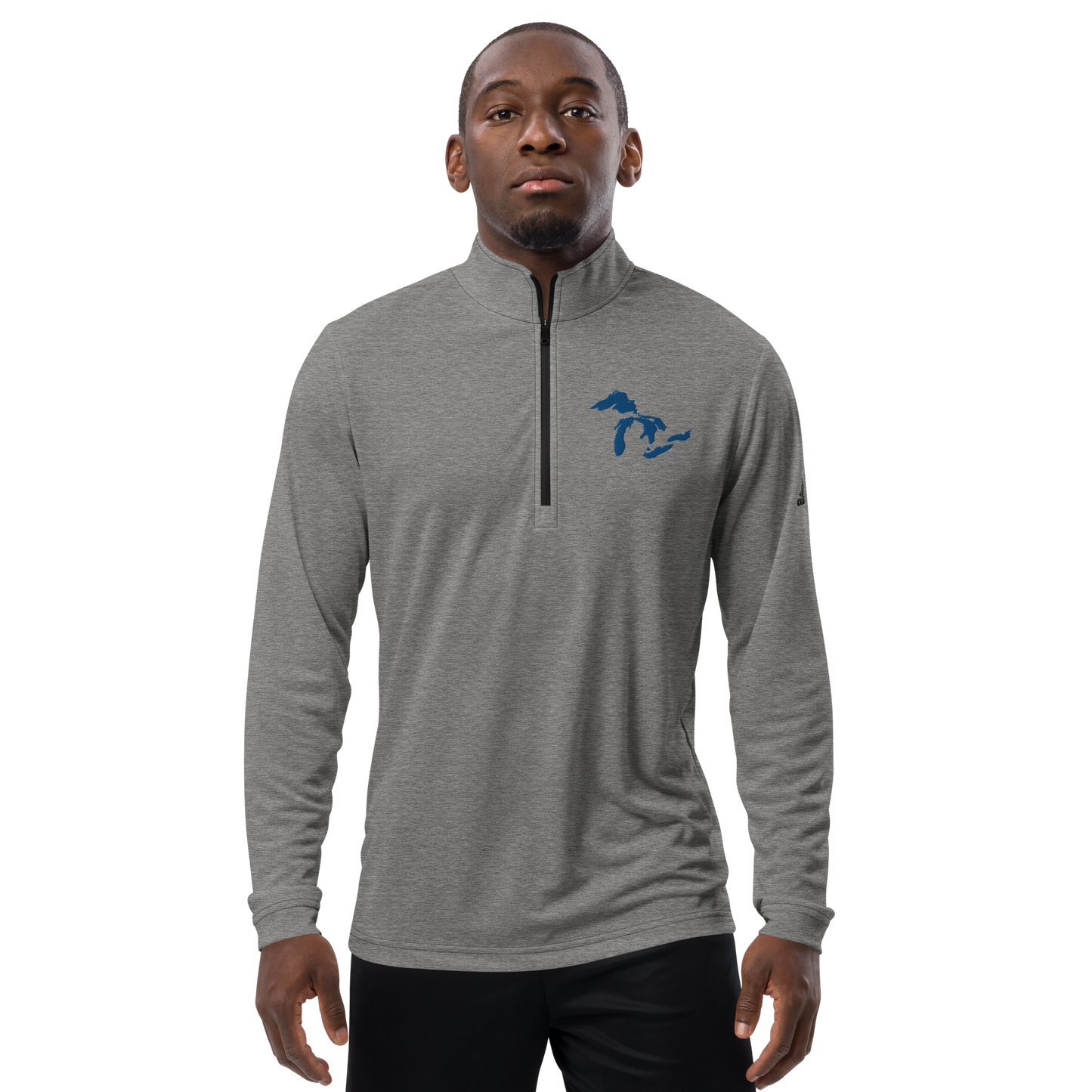 Great Lakes Athletic Quarter-Zip (Royal Blue) | by adidas™