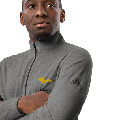 Michigan Upper Peninsula Athletic Quarter-Zip (Gold) | by adidas™