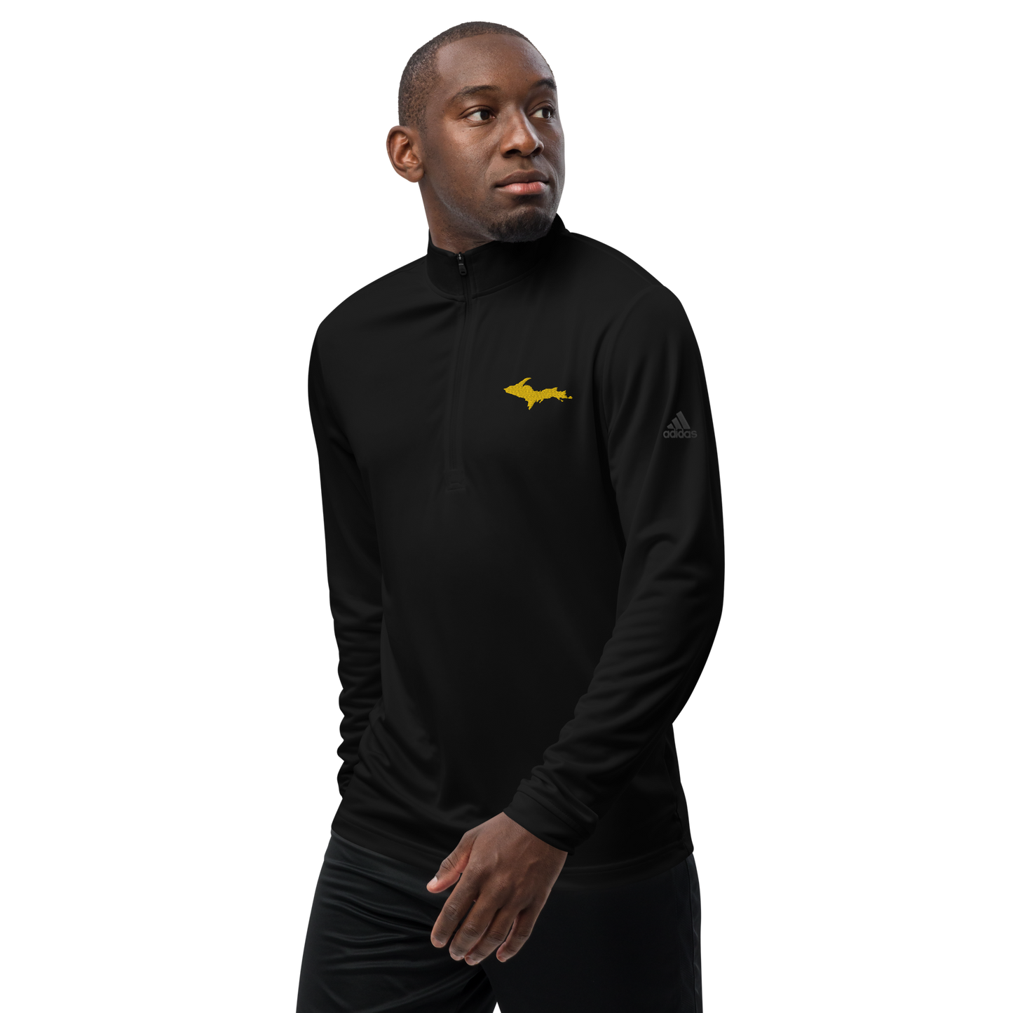 Michigan Upper Peninsula Athletic Quarter-Zip (Gold) | by adidas™