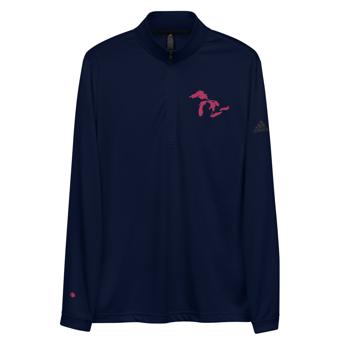 Great Lakes Athletic Quarter-Zip (Pink) | by adidas™