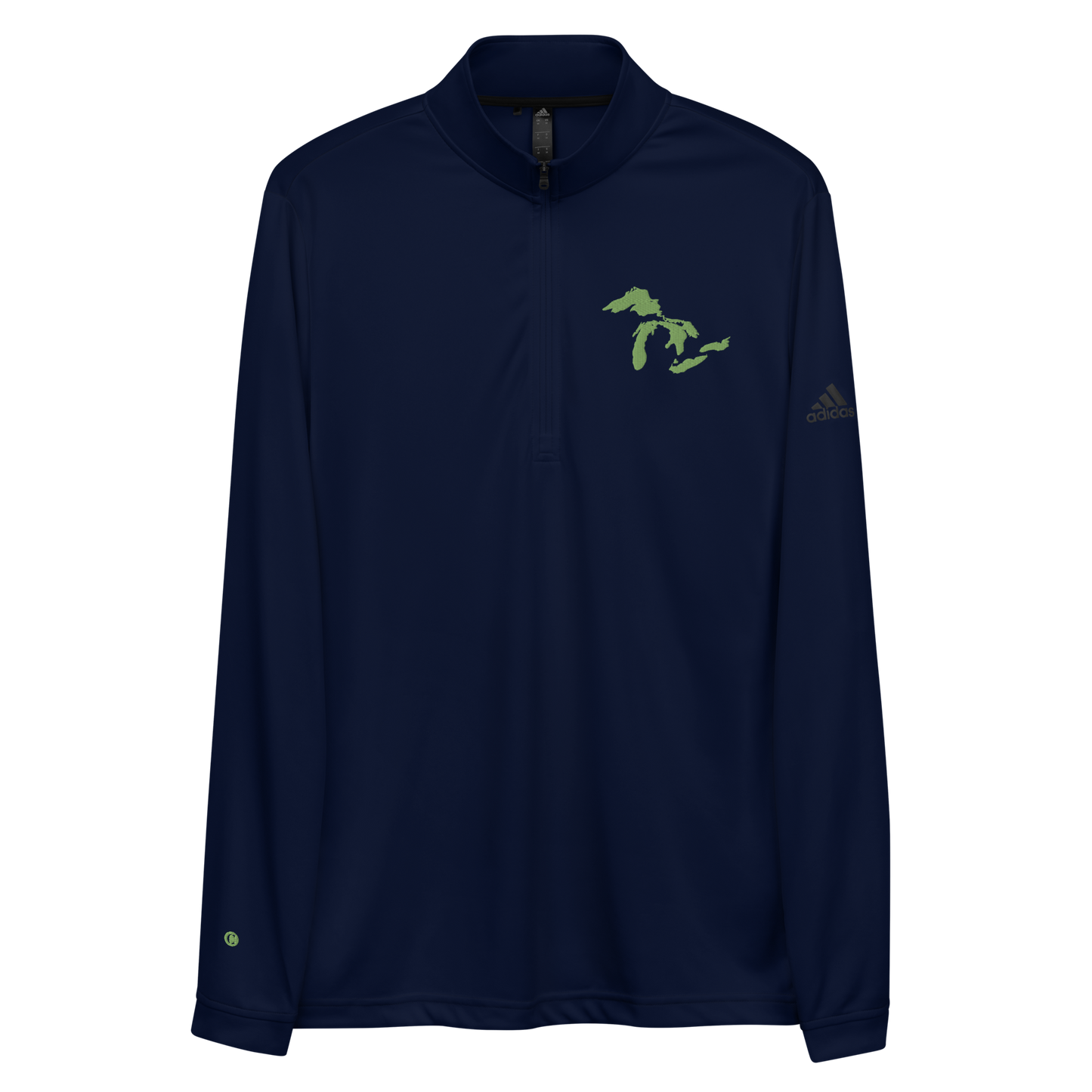 Great Lakes Athletic Quarter-Zip (Green) | by adidas™