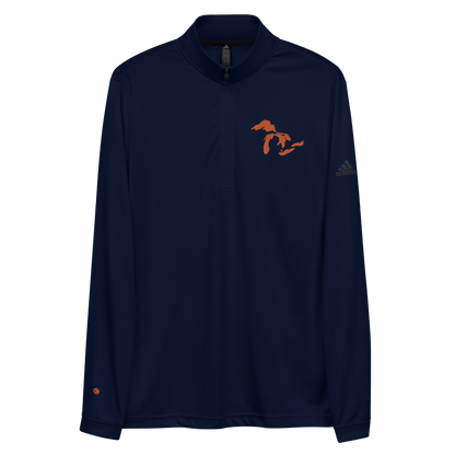 Great Lakes Athletic Quarter-Zip (Orange) | by adidas™