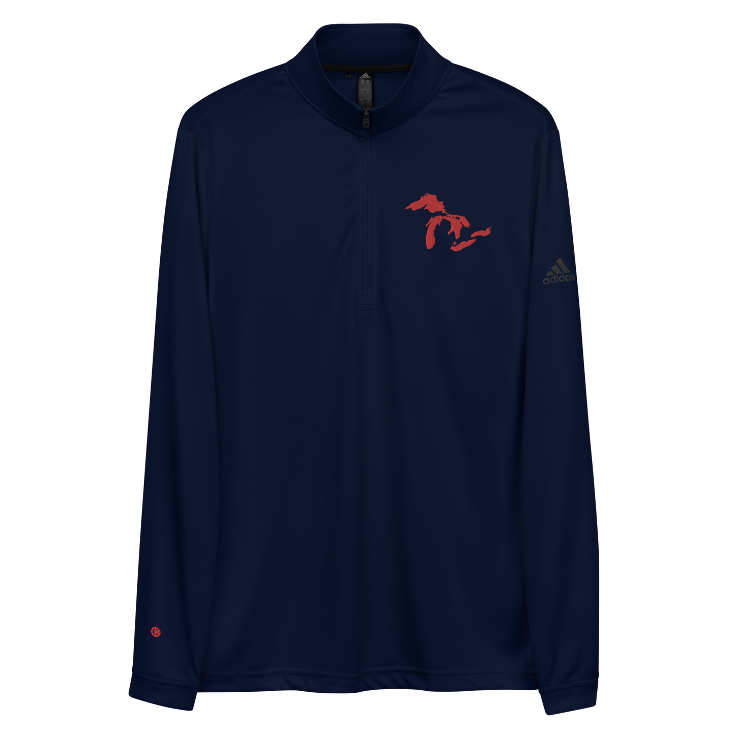 Great Lakes Athletic Quarter-Zip (Red) | by adidas™