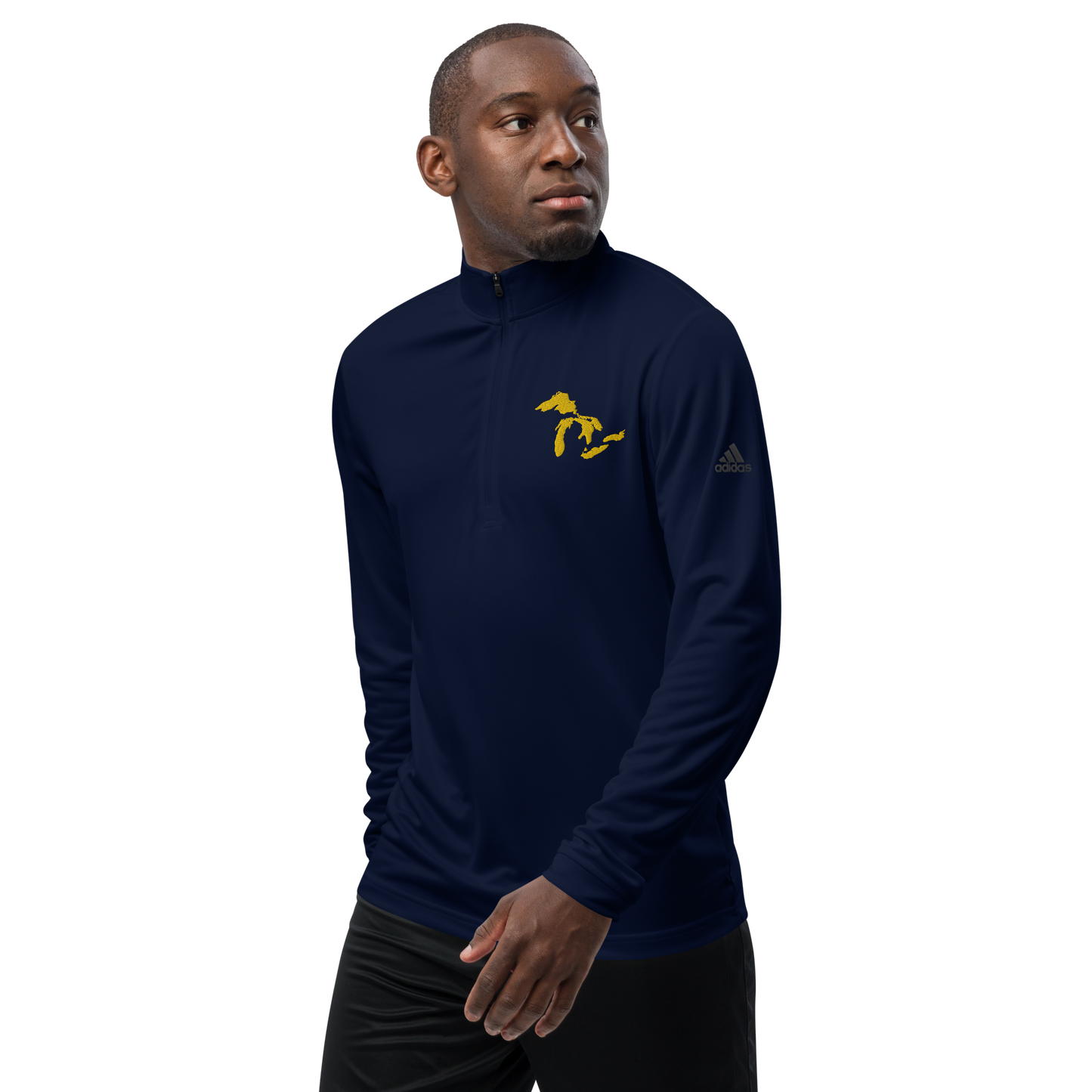 Great Lakes Athletic Quarter-Zip (Gold) | by adidas™