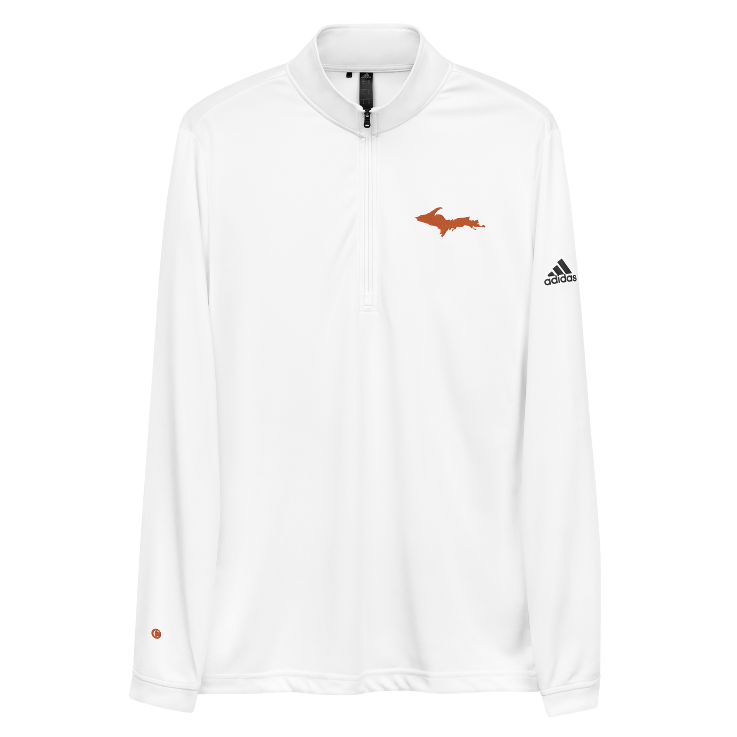 Michigan Upper Peninsula Athletic Quarter-Zip (Orange) | by adidas™