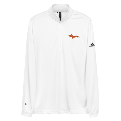 Michigan Upper Peninsula Athletic Quarter-Zip (Orange) | by adidas™