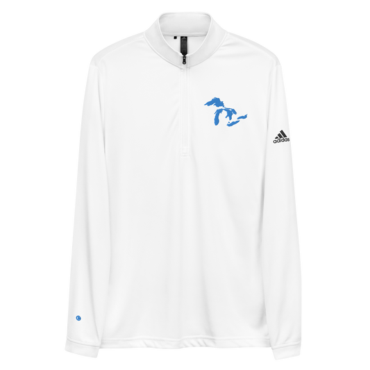 Great Lakes Athletic Quarter-Zip (Azure) | by adidas™