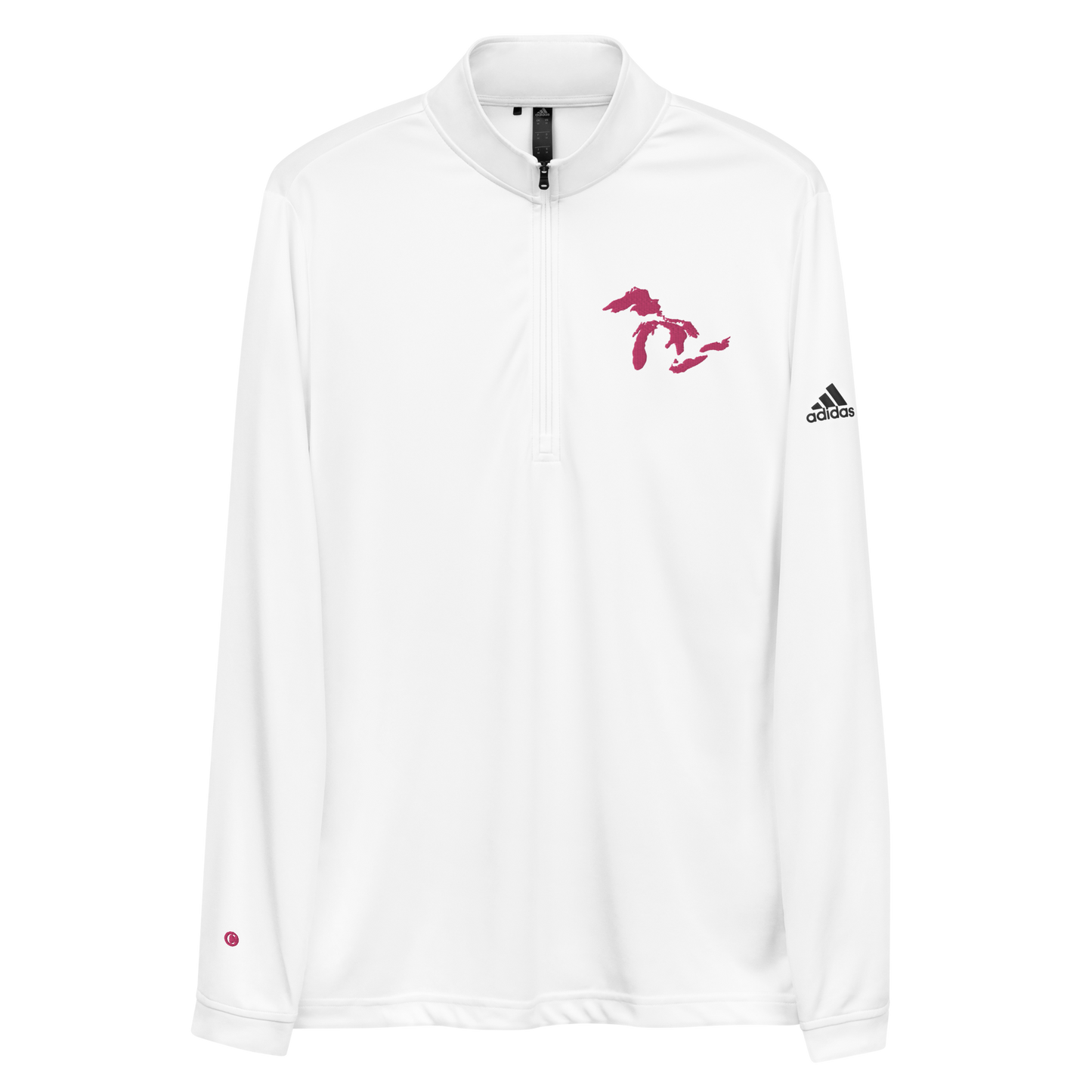 Great Lakes Athletic Quarter-Zip (Pink) | by adidas™