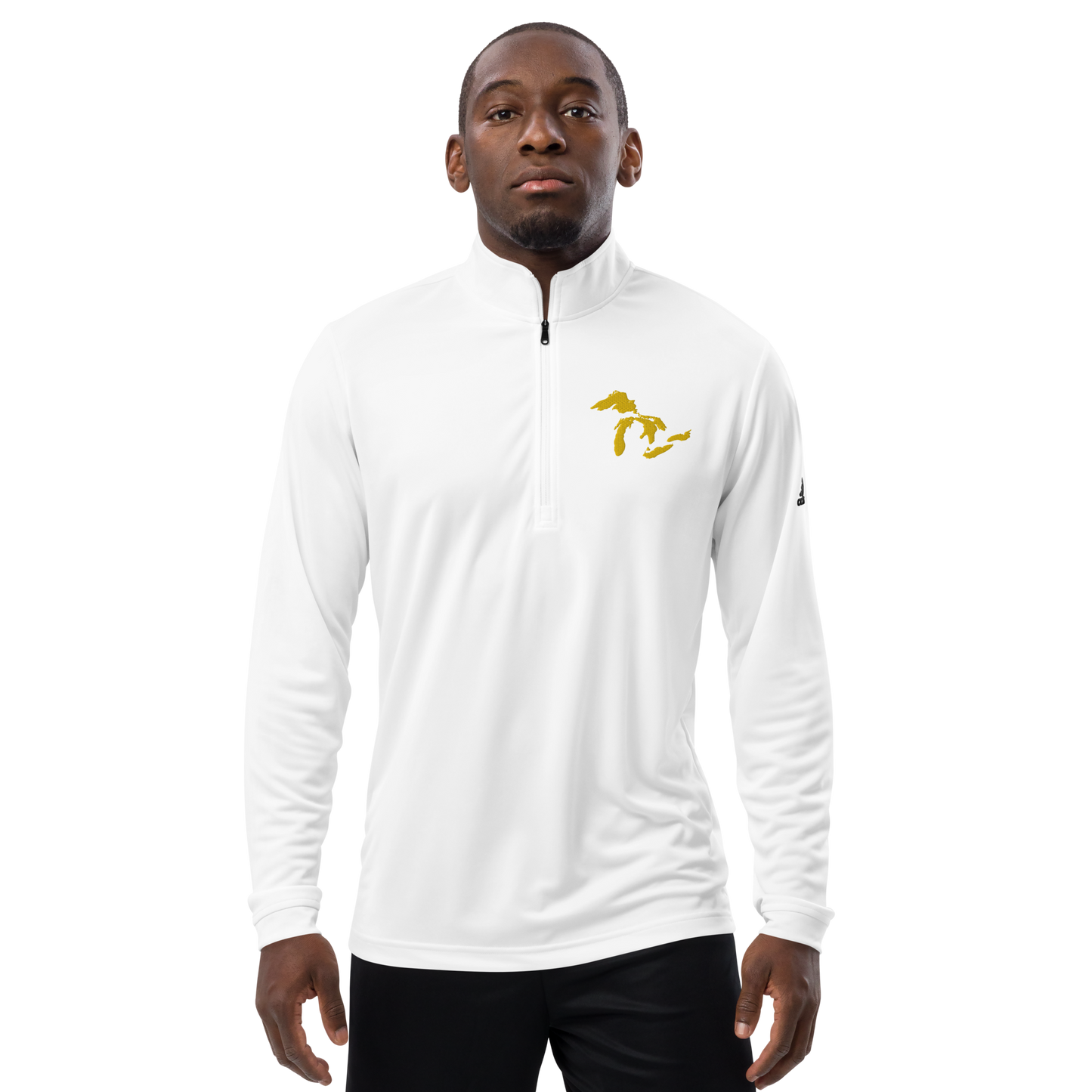 Great Lakes Athletic Quarter-Zip (Gold) | by adidas™
