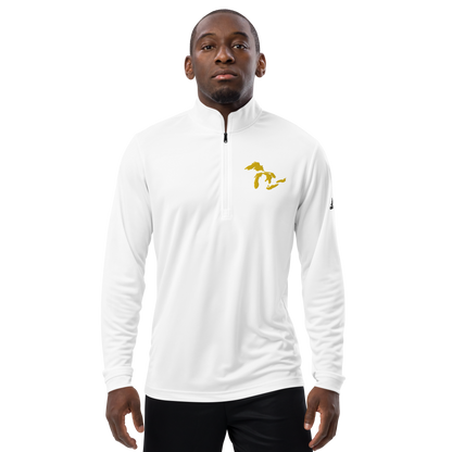 Great Lakes Athletic Quarter-Zip (Gold) | by adidas™