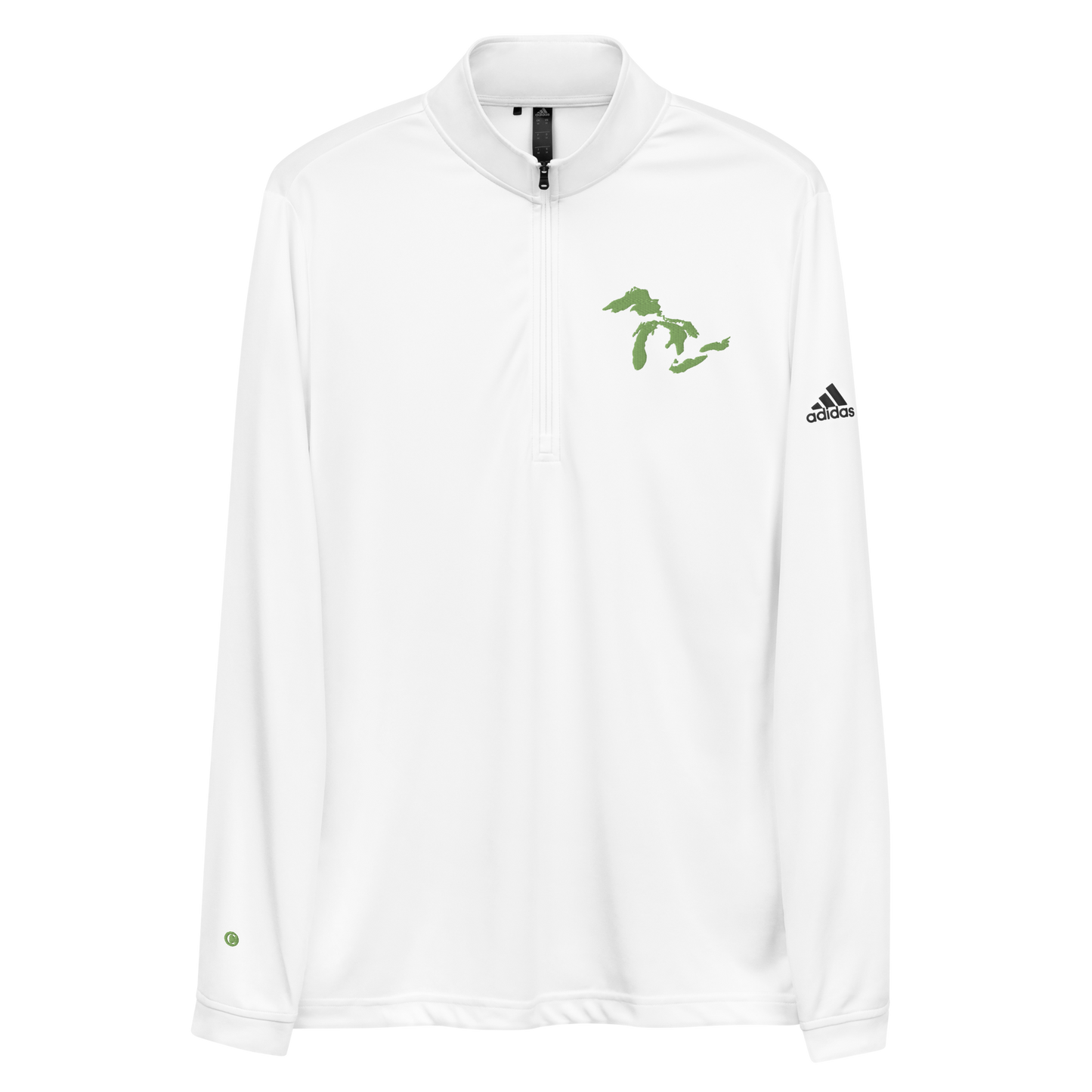 Great Lakes Athletic Quarter-Zip (Green) | by adidas™