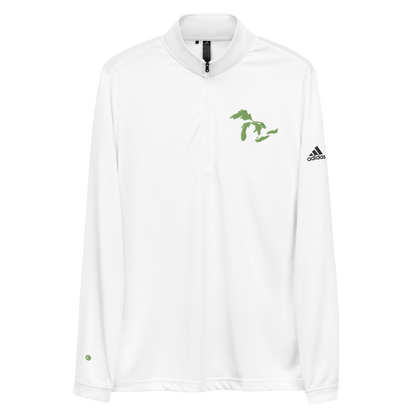 Great Lakes Athletic Quarter-Zip (Green) | by adidas™