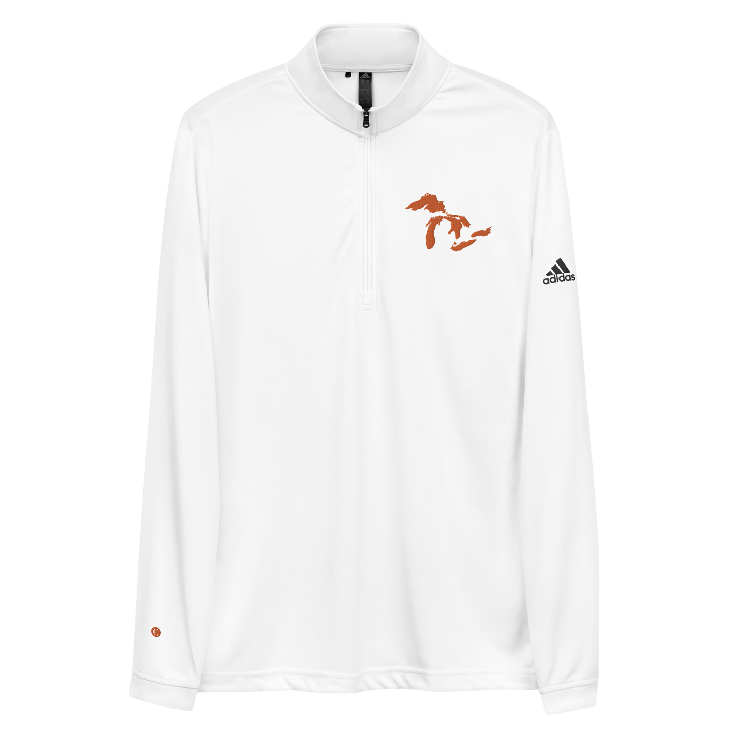 Great Lakes Athletic Quarter-Zip (Orange) | by adidas™