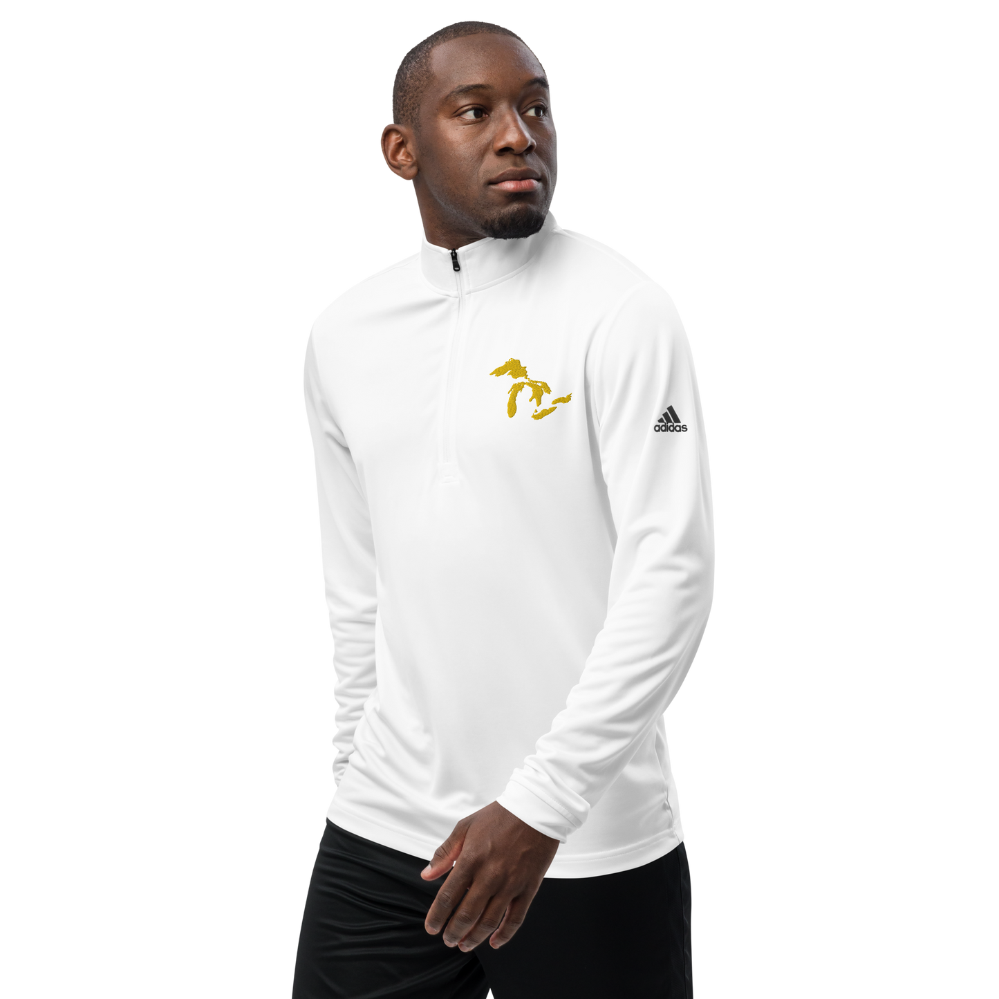 Great Lakes Athletic Quarter-Zip (Gold) | by adidas™