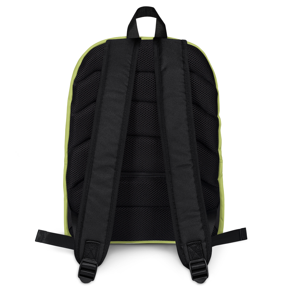 Michigan Upper Peninsula Standard Backpack (w/ UP Finland Flag Outline) | Gooseberry Green