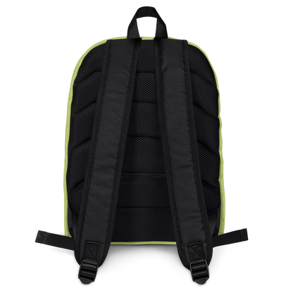 Michigan Upper Peninsula Standard Backpack (w/ UP Finland Flag Outline) | Gooseberry Green