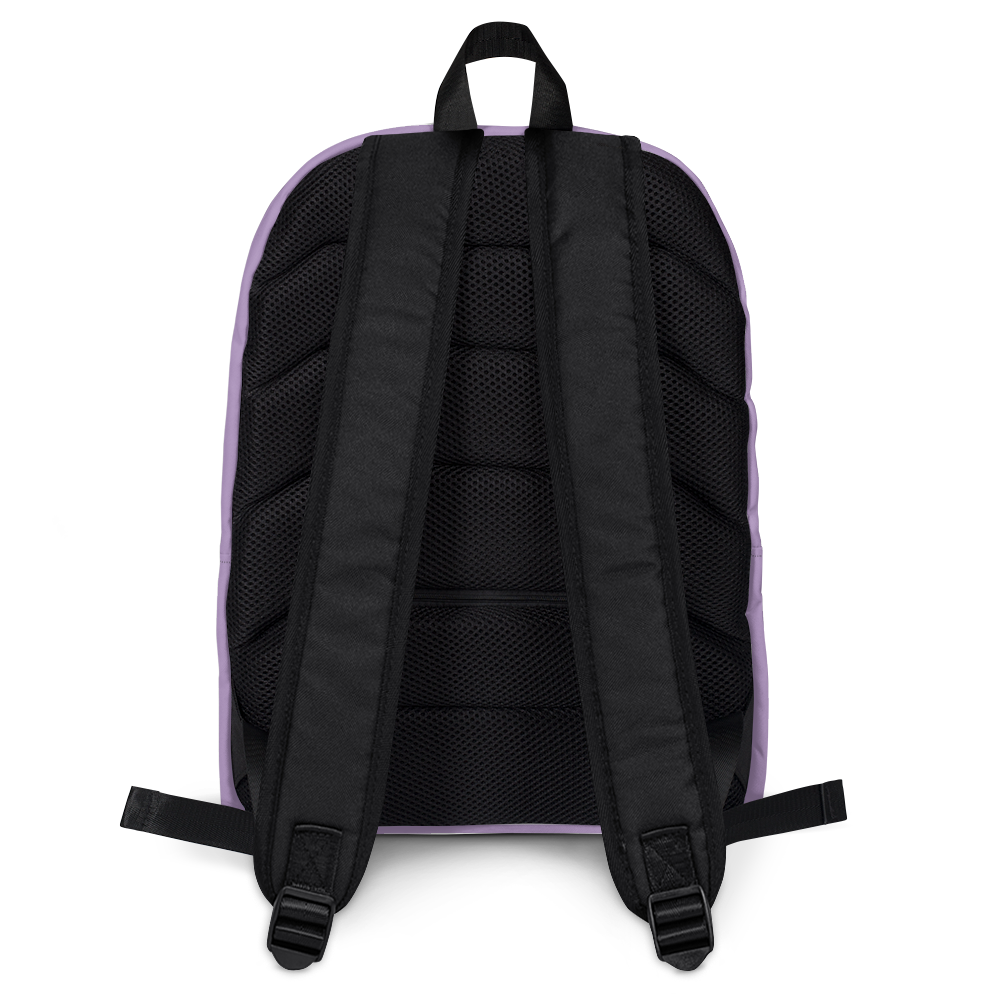 Michigan Upper Peninsula Standard Backpack (w/ UP Finland Flag Outline) | LavenderColor