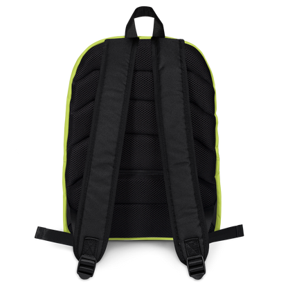 Michigan Upper Peninsula Standard Backpack (w/ UP Quebec Flag Outline) | Gooseberry Green