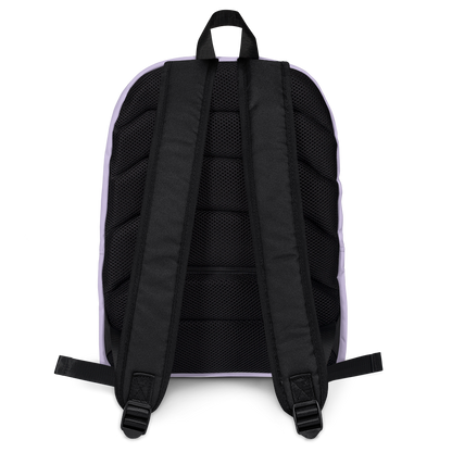 Michigan Upper Peninsula Standard Backpack (w/ UP Quebec Flag Outline) | Lavender