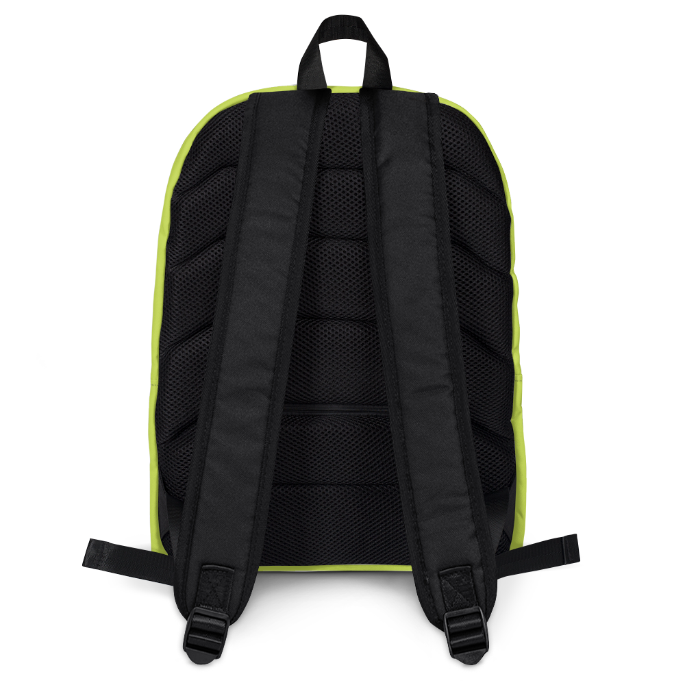 Michigan Upper Peninsula Standard Backpack (w/ Navy UP Outline) | Gooseberry Green