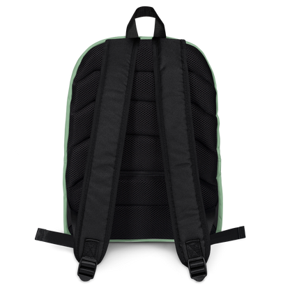 Michigan Upper Peninsula Standard Backpack (w/ Navy UP Outline) | Sea Green