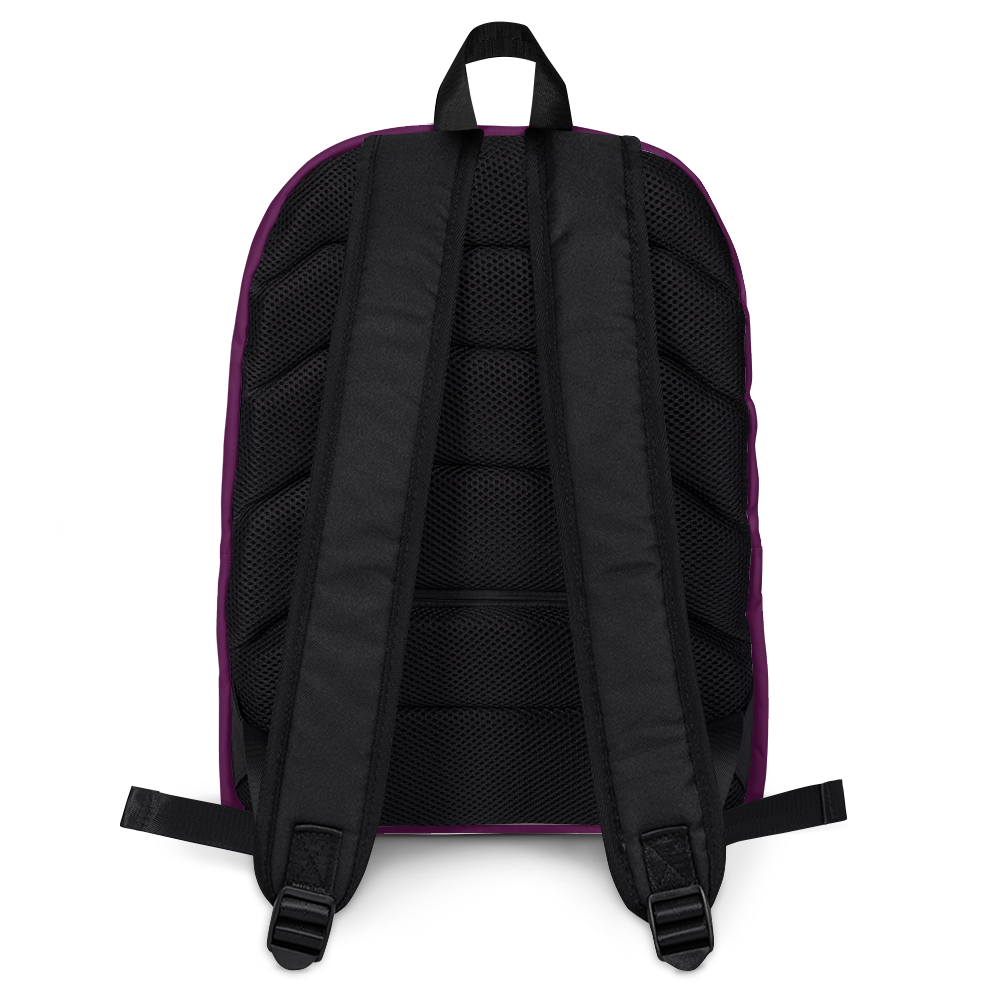 Michigan Upper Peninsula Standard Backpack (w/ UP Outline) | Plum