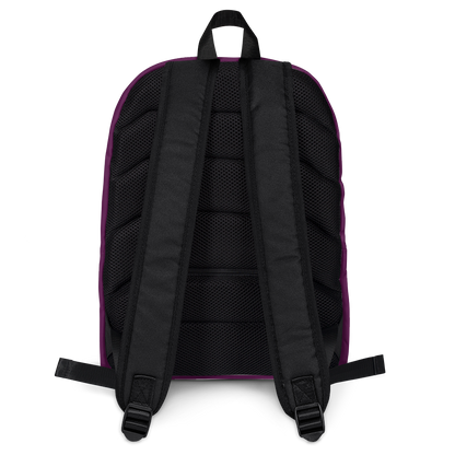 Michigan Upper Peninsula Standard Backpack (w/ UP Outline) | Plum