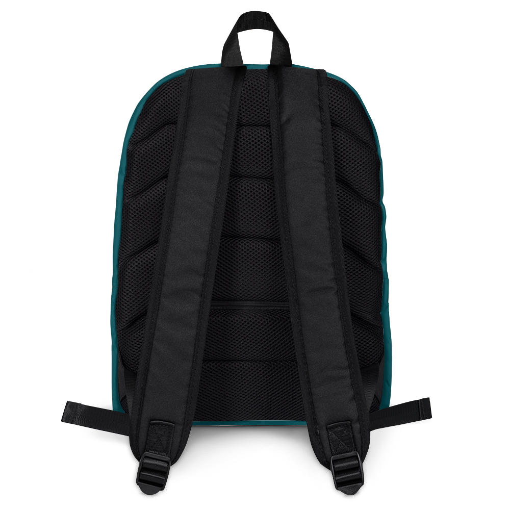 Michigan Upper Peninsula Standard Backpack (w/ UP Outline) | Teal