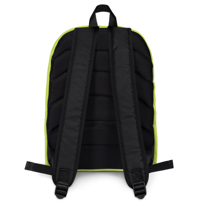 Michigan Upper Peninsula Standard Backpack (w/ Azure UP Outline) | Gooseberry Green