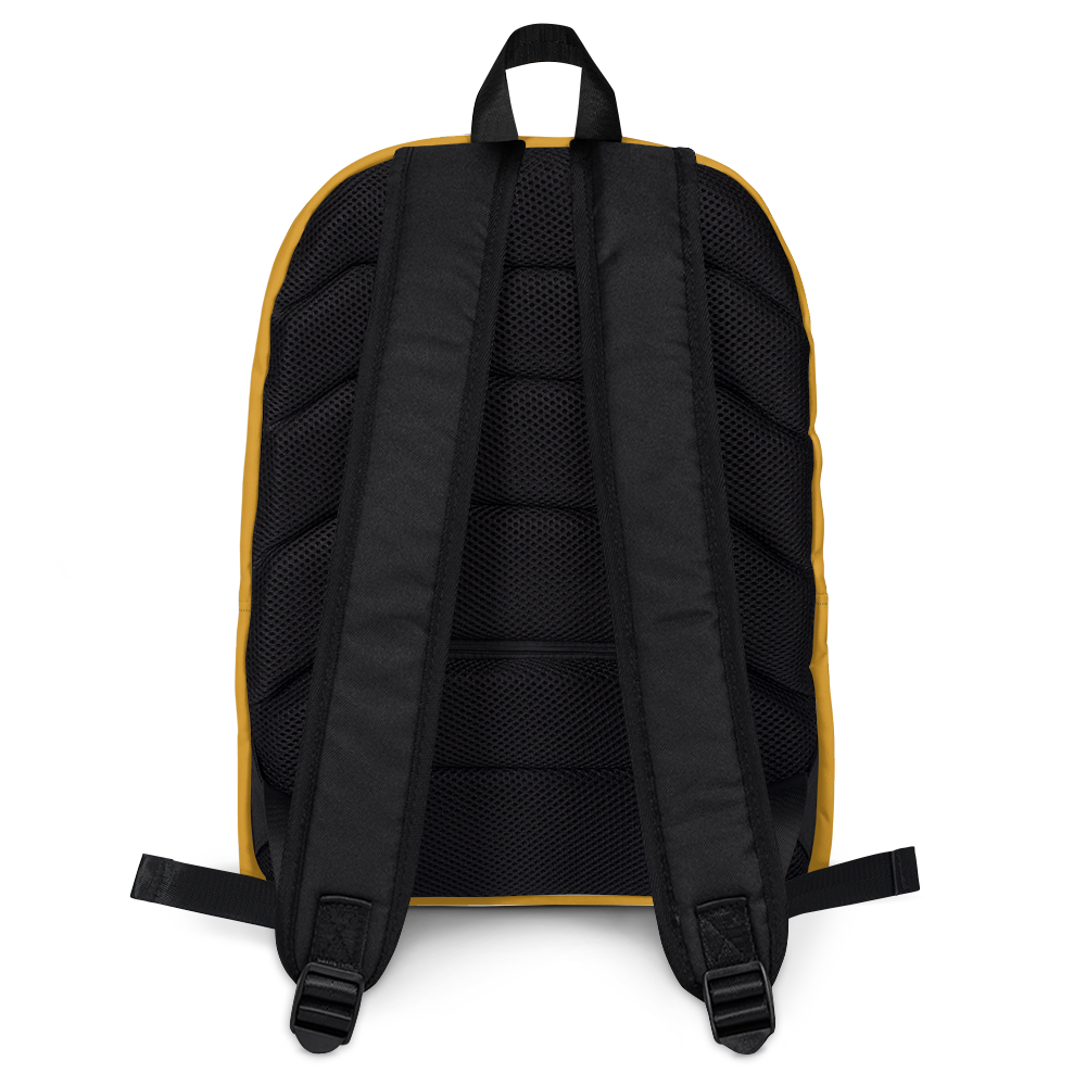 Michigan Upper Peninsula Standard Backpack (w/ Green UP Outline) | Gold